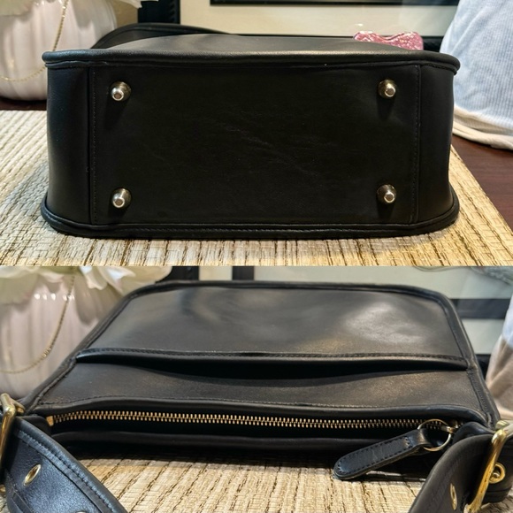 ❤️SOLD❤️Vintage Coach Navy Legacy Zip 9966 - Picture 5 of 11